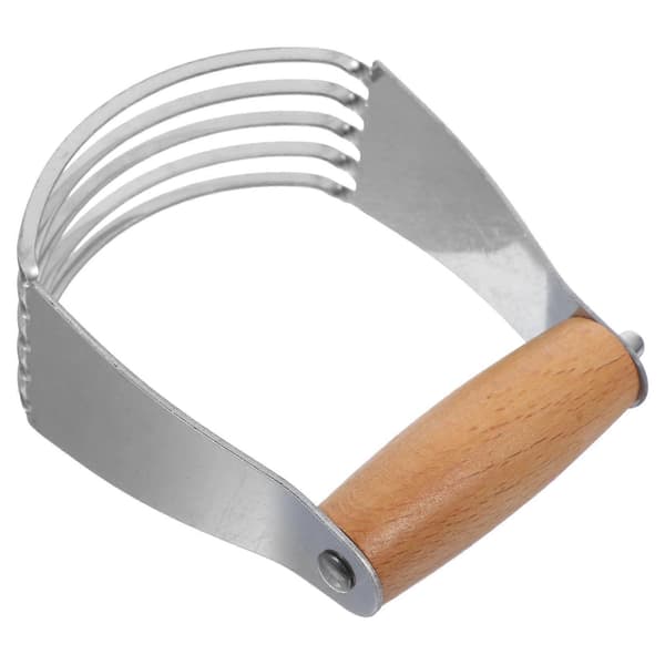 Dejskraber og dejblander i rustfrit stål med ergonomisk greb til ubesværet bagning Ref: 8904
