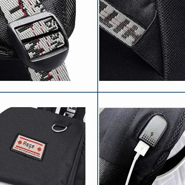 Skolryggsäck flickor skolväska pojkar skolväska med ergonomisk design ryggsäck campus ryggsäck nylon vattentät dagryggsäckar