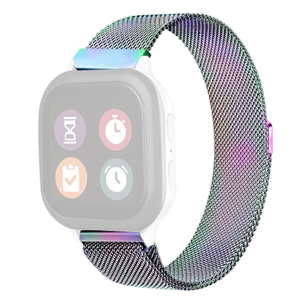 Typ F För Verizon GizmoWatch 2 Milanese Mesh Armband Rostfritt Stål Magnetisk Urband Style E