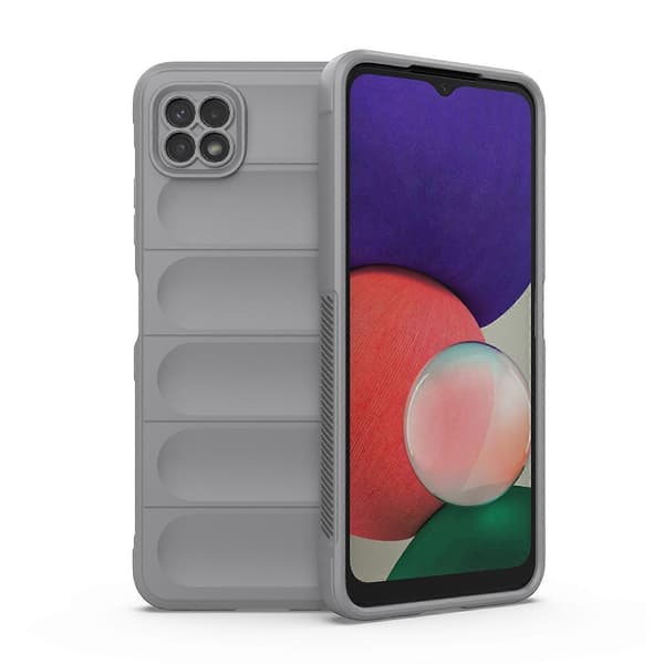 Til Samsung Galaxy A22 5G Magic Shield TPU + Flanell Mobilskall