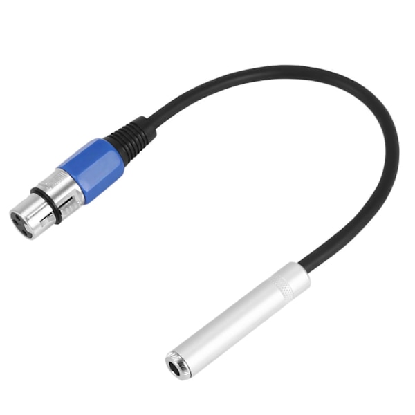 Pin Plug 6.35mm 1/4 Tomme Til XLR Hann Til Hunn Kabel 3 Pin Hunnkontakt XLR Adapter For Stereo Mikrofon