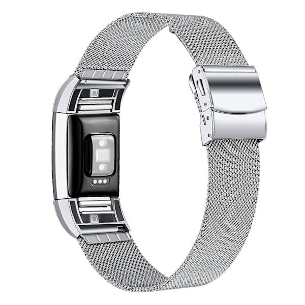 Milanese Armband för Fitbit Charge 2 i Rostfritt Stål