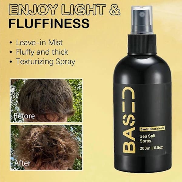 Sea Salt Spray Styling Mousse and Leave-in Conditioner, 200ml