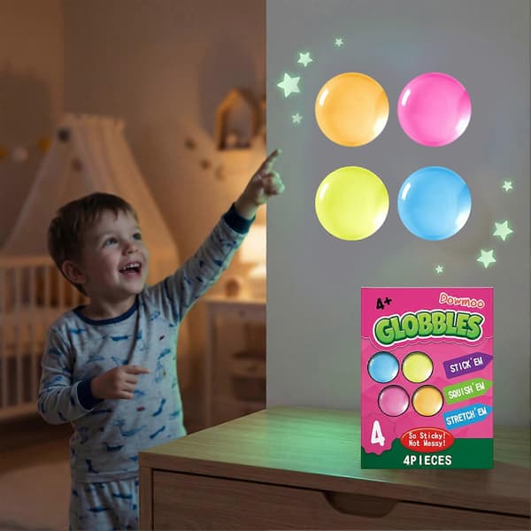 Crayola Globbles Squish Legetøj Klæbrige Stressbold til Voksne Børn Squishy Bolde Beroligende Sensorisk Stresslindrende Gave