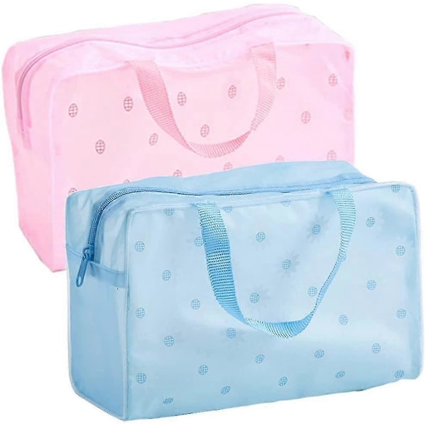 Kosmetiktaske Toilet Taske Toilet Taske Til Rejser Kvinder Stor Vandtæt Vasketaske Make Up Taske Make-up Taske 3 Stykker