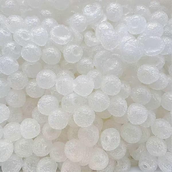 DIY Græsboldlegetøj - Hul Struktur, Stresslindring, Klem White 1pcs