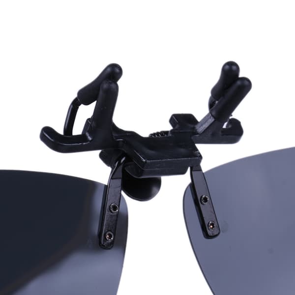 Clip-on solbriller - Brune