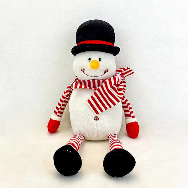 40cm Jultomte Snögubbe Plyschdockor Plyschleksaker Mini Djurkaraktärer Lämpliga För Hem Kontor Sovrum Dekoration Snowman