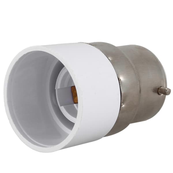 AC 220V B22 - E14 -kantainen lampunpidike 24 kpl White