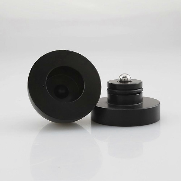 4 stk. Støtsikre aluminiumsputer Isolasjonsstativ Føtter Forsterker Høyttaler Spiller Subwoofer Oppheng Fo