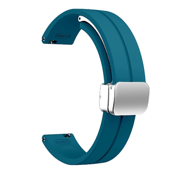 Typ T Silikonarmband för Garmin Lily 2 med Magnetisk Vikbar Spänne Style M