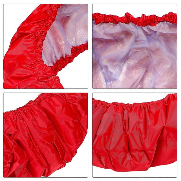 1 pc 101 cm Trampoline Pad in Sponge, Safety Pad for Round Trampoline, Replacement Accessory for Trampoline, Red (Diameter 101cm)