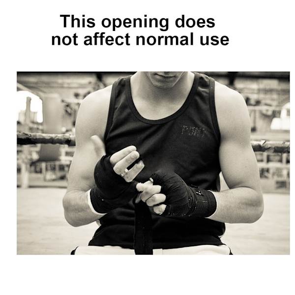 Bomuldsbandage Boksning Håndled Bandage Hånd Wrap Kamp Beskyt Boksning Kickboxing Håndbind Træning -Sort