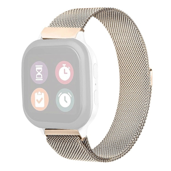 Til Verizon Gizmo Watch 1 Smartwatch Rem Milanese Mesh Bånd Rustfrit Stål Magnetisk Armbånd Style A