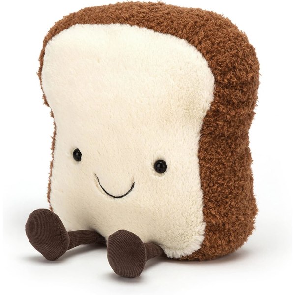 Amuseables Toast Food Plush, Medium 11 tuumaa