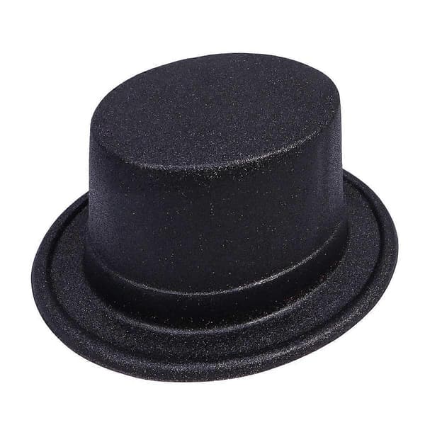 Fest Performance Hatt Fest Fedora Hatt for Cosplay og 4 stk
