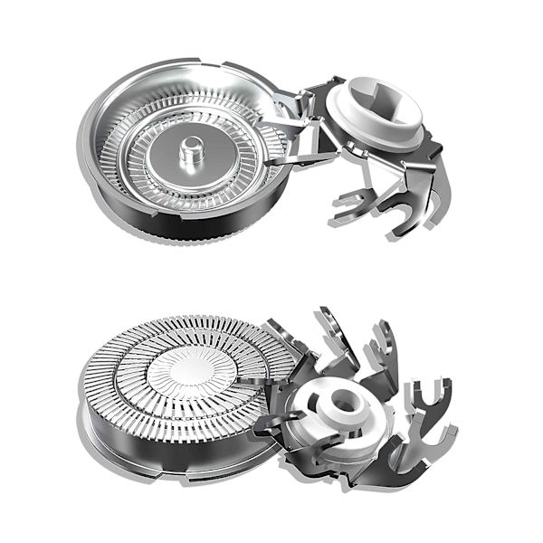Reservedeler til elektriske barbermaskiner, vanntette reserveblader for barbermaskiner for menn, 3-pakning