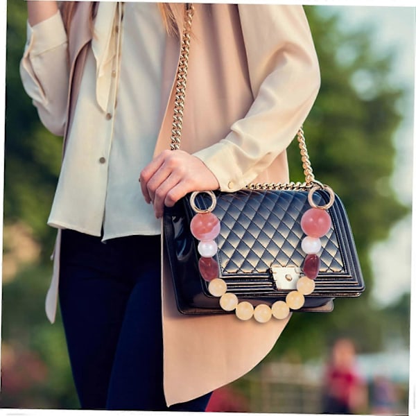 3 stk. Resin Kædestrop til Crossbody Taske Resin Pungstrop Cross Body Wallet Punge til Kvinder Crossbody Wallet Pung Punge