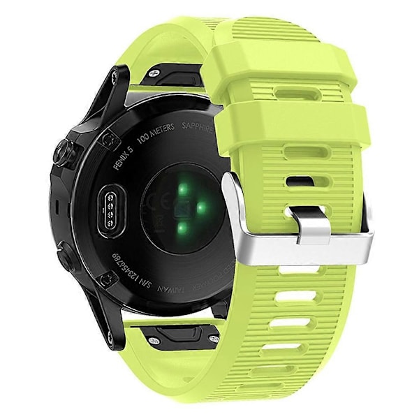 Type D KALEBO LKLB-HWGJ-001 til Garmin Fenix 6X/Fenix 7X/Instinct 2X Smart Watch Band QuickFit Style I
