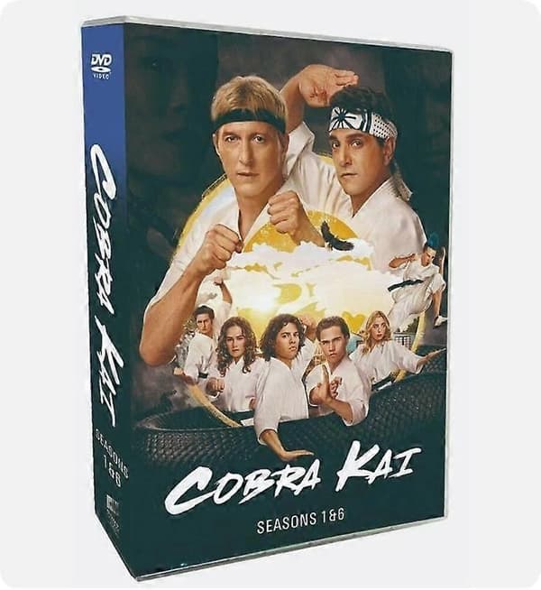 Nyt boks sæt Cobra Kai Sæson 1-6 DVD 14-Disc engelsk version