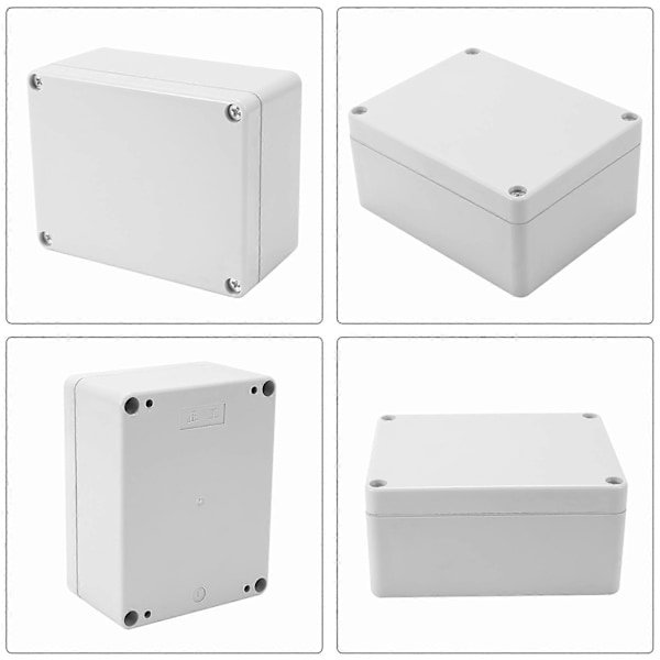 Vattentät elektronisk plastkapsling projektlåda 115 x 90 x 55 mm