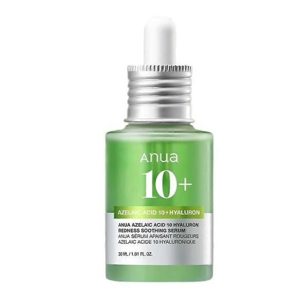 Anua Azelainsyre 10 Hyaluron Rødhedsreducerende Serum, Ansigstserum til Problemhud og Følsom Hud