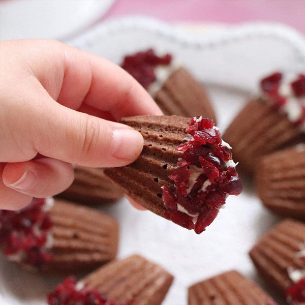 Non-stick kastrull, 6 håls skal kaka bakplåt Choklad non-stick bakplåt, för bakning bakverktyg