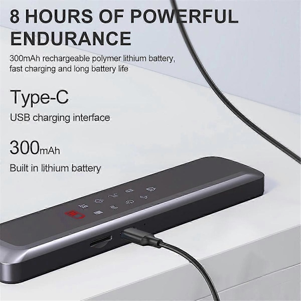 Under Pude Højttaler Bluetooth Mini Bone Conduction Sound Box Trådløs Soundbar Forbedre Søvn Hvid