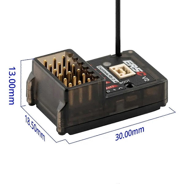 ER5C V2 RX Vastaanotin 5CH ELRS 2.4GHz PWM Vastaanotin RC FPV Auto Vene Kuorma-autoon
