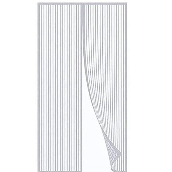 Insect-proof mesh door 100x220 white mosquito net
