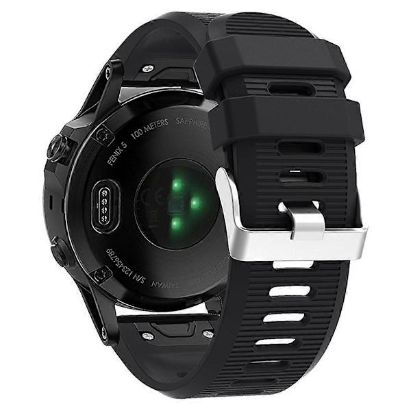 Type D KALEBO LKLB-HWGJ-001 til Garmin Fenix 6X/Fenix 7X/Instinct 2X Smart Watch Band QuickFit Style A