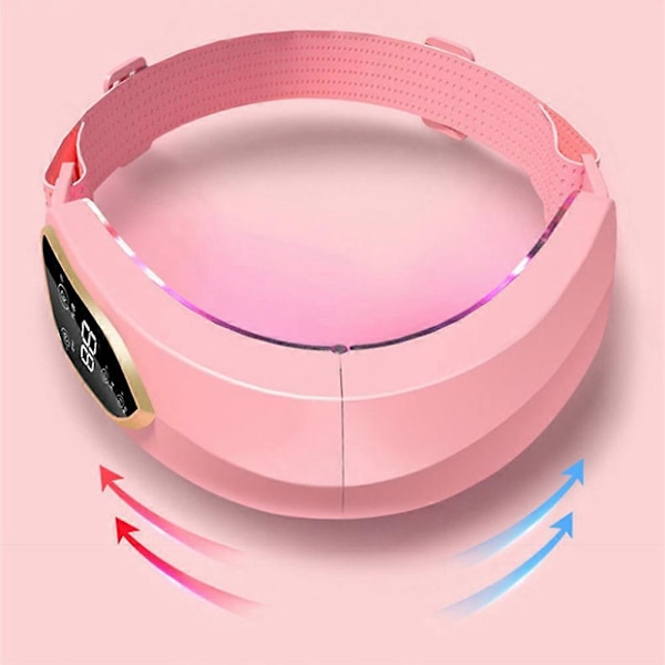 Ansigtsløftningsenhed LED Fotonterapi Ansigts Slankende Massager V-Line Pro pink