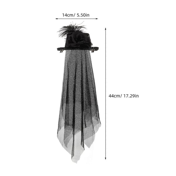 Steampunk Hat Top Hat til indretning med punk kostume tilbehør