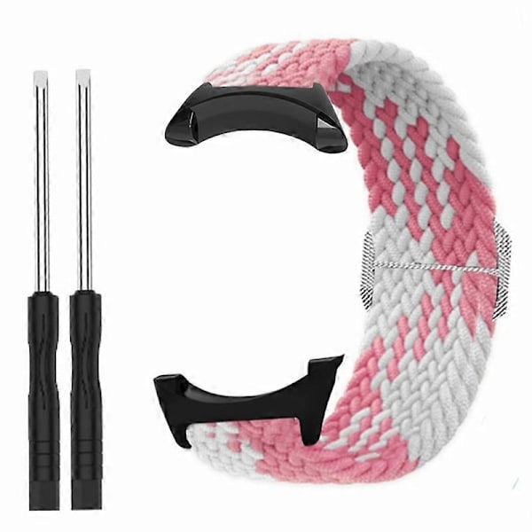 For Suunto Core Klokkereim Elastisk 22mm Myk Nylon Elastisk Flettet Rem Style C