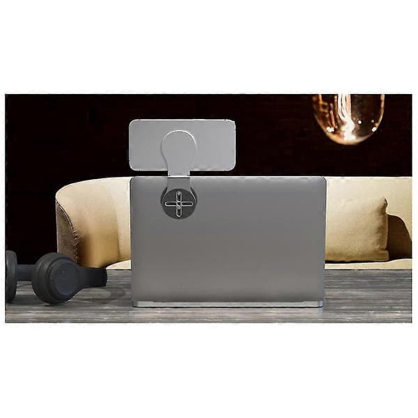 Til Stand Bærbar Side Mount Telefonholder Desktop Magnetisk Mount Til Bærbar Til Stand Grey