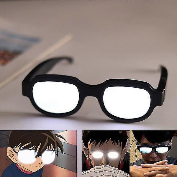 Nye LED-lysbriller Conan af samme type som lysende briller Personlighed A2