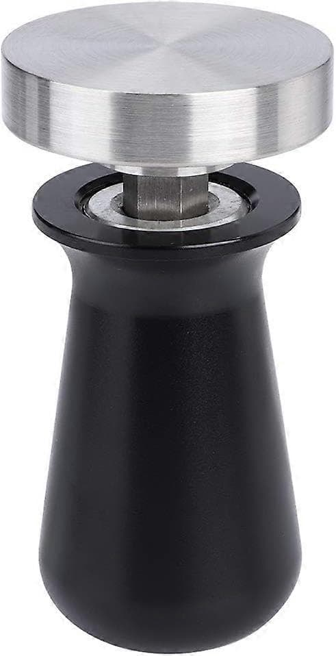 51 mm kaffetamper flat base i rustfritt stål 426 g ergonomisk grep for presis espressotamping
