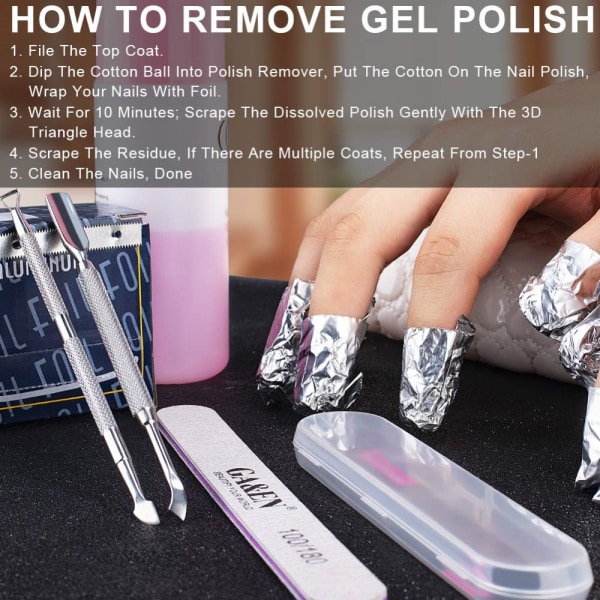 2st Metallic Silver Cuticle Pusher Remover Slitstark professionell manikyr och pedikyr rengöringsverktyg för finger- och tånaglar.