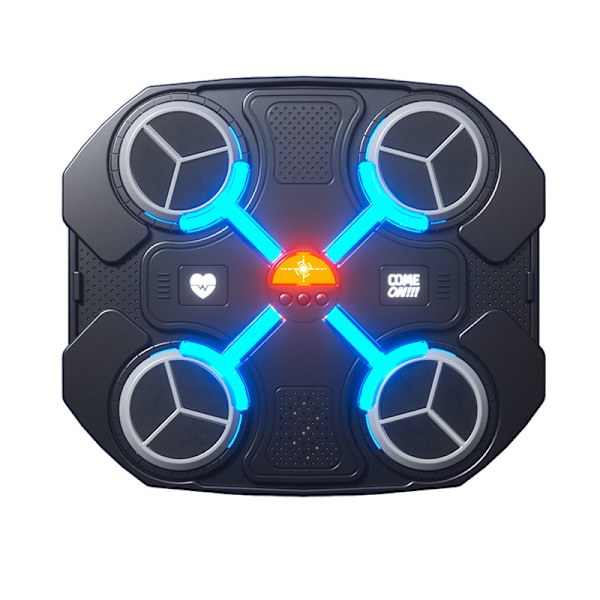 Musikboxningsmaskin för barn, 3-hastighets smart Bluetooth-musikboxningsmaskin, väggmonterad boxningsmaskin för barn som tränar till musik