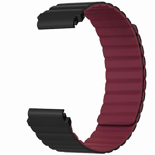 Type B Udskiftningsrem til Garmin Fenix 7S/6S/5S ur, magnetisk silikonerem med 20 mm PC Style A