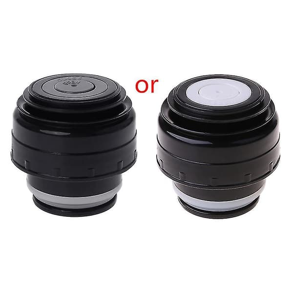 5,2-7,5 cm Termospullon tulppa Helppo käyttää ja puhdistaa Kannettava yleismuki 5.2cm-black red