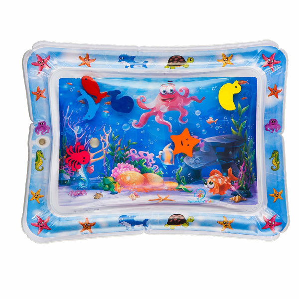 Water Play Mat Baby Toy, Inflatable Water Play Mat Baby Early Childhood Development Games Safe