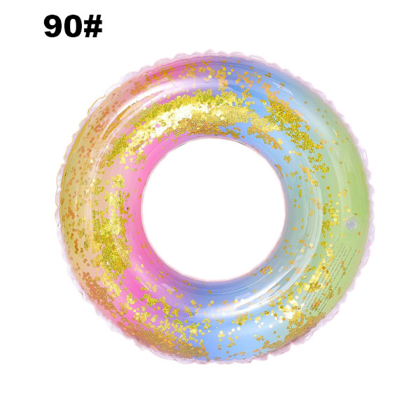 Gradient Sequin Rainbow Simring - 90# sportutrustning