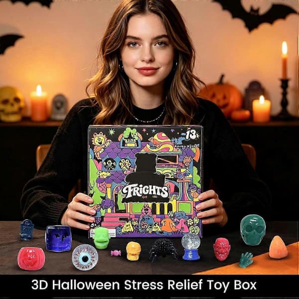 Halloween-nedtælling Halloween samlerobjekt nedtælling Halloween-julekalender
