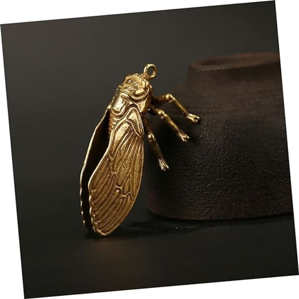 2st Little Bronze Ware Vintage Smycken Djurpärlor Nyckelring Armband Halsband Berlock Berlocker Pärlor Mässing Smyckenstillverkning