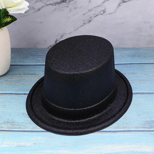 Party Performance Hat Party Fedora Hat för Cosplay och 4 st
