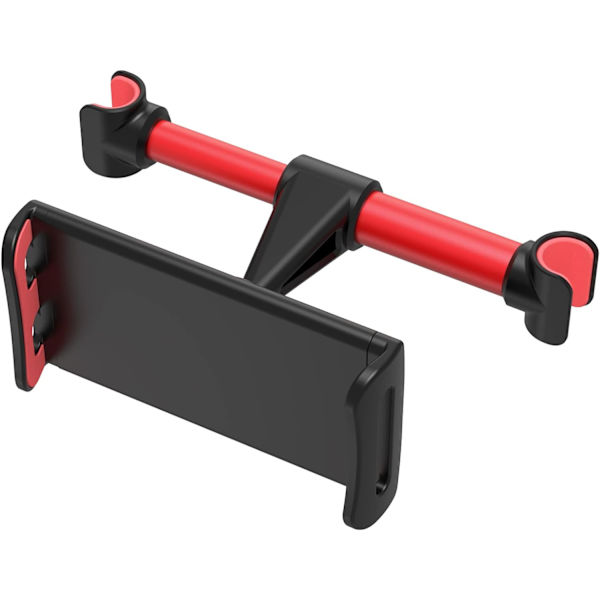 Bilhodestøttefeste for mobiltelefon og nettbrett, justerbart stativ for 4-11\" nettbrett og telefoner, kompatibelt med iPhone, iPad Air, Samsung-nettbrett