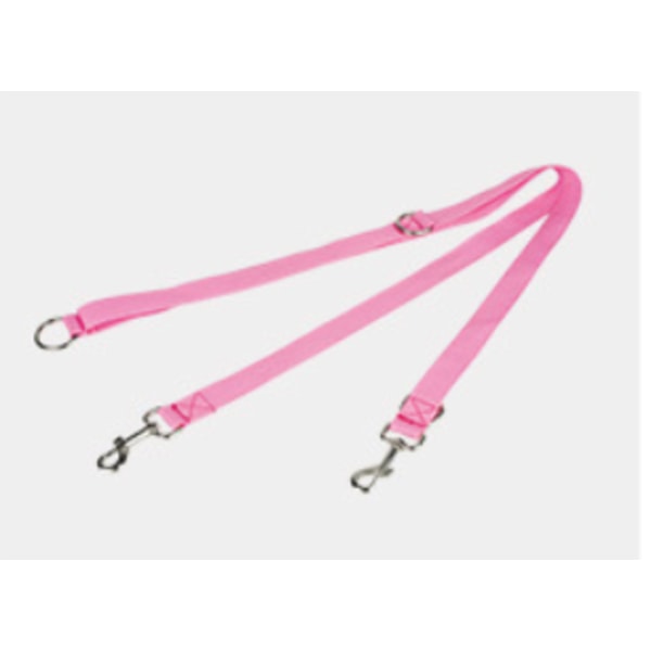 Nylon hundkoppel för små medelstora hundar, 10 fot 15 fot 20 fot 30 fot lång koppel hund/valp bly-4,5 M*2,5 cm rosa