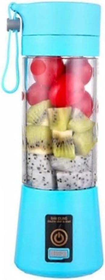 Bärbar mixer för smoothies USB-uppladdningsbar snabb resevänlig enkel att rengöra