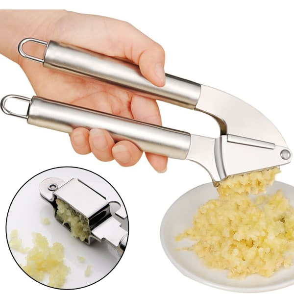 Large Capacity Stainless Steel Mincer, Crusher & Peeler, Ergonomic Design Rust Roof Easy Clean & Dishwasher Safe